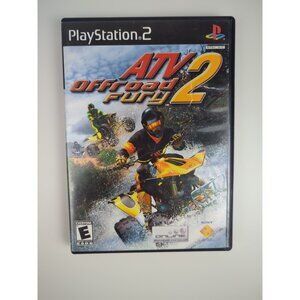 ATV Offroad Fury 2 Sony PlayStation 2 PS2  With Manual Tested